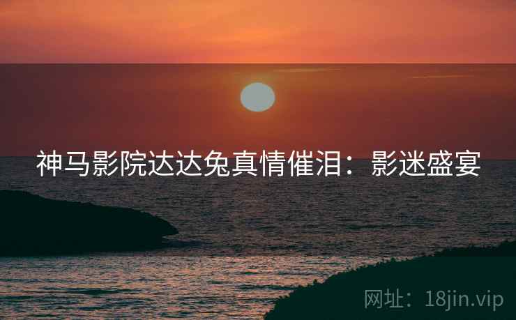 神马影院达达兔真情催泪：影迷盛宴